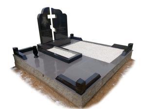 Мемориальный комплекс с крестом МК-02 - Фото 1