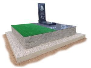 Мемориальный комплекс с газоном МК-08 - Фото 1